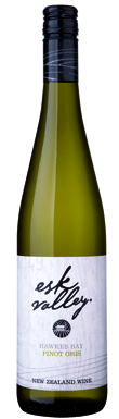Esk Valley, Pinot Gris, Hawke's Bay, New Zealand, 2012