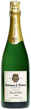 Hermann J. Wiemer, Blanc de Blanc Standing Stone, Seneca Lake, Finger Lakes, New York, USA, 2020