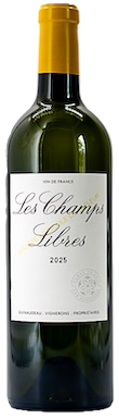 Les Champs Libres, Blanc, Vin de France, Bordeaux, France, 2025