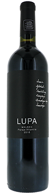 Lupa, Malbec, Uco Valley, Paraje Altamira, Mendoza, 2016