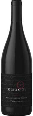 Edict, Reserve Pinot Noir, Russian River Valley, Sonoma County, California, USA 2021