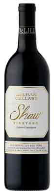 DeLille Cellars, Shaw Vineyard Cabernet Sauvignon, Red Mountain, Columbia Valley, Washington, USA 2021