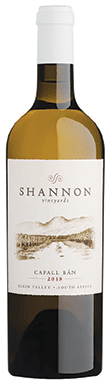 Shannon Vineyards, Capall Ban, Elgin, South Africa, 2018