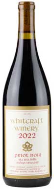 Whitcraft, Radian Vineyard Pinot Noir, Sta Rita Hills, Santa Barbara County, California, USA 2022