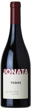 Jonata, Todos Red Blend, Ballard Canyon, Santa Barbara County, California, USA 2021