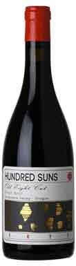 Hundred Suns, Old Eight Cut Pinot Noir, Willamette Valley, Oregon, USA 2022