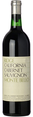 Ridge Vineyards, Monte Bello, Santa Cruz Mountains, California, USA 1964