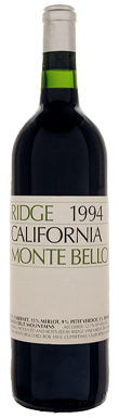 Ridge Vineyards, Monte Bello, Santa Cruz Mountains, California, USA 1994