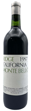 Ridge Vineyards, Monte Bello, Santa Cruz Mountains, California, USA 1997