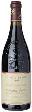 Domaine les Cailloux, Cuvée Centenaire, Châteauneuf-du-Pape, Rhône, 2003