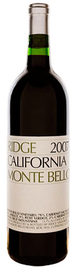 Ridge Vineyards, Monte Bello, Santa Cruz Mountains, California, USA 2007