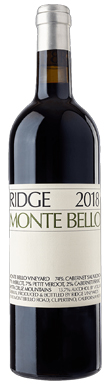 Ridge Vineyards, Monte Bello, Santa Cruz Mountains, California, USA 2018