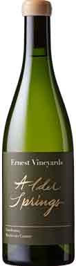 Ernest Vineyards, Alder Springs Chardonnay, Mendocino County, California, USA 2022