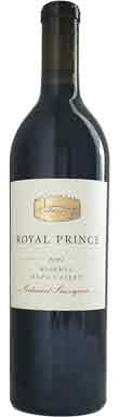 Royal Prince, Reserve Cabernet Sauvignon, Napa Valley, California, USA 2021