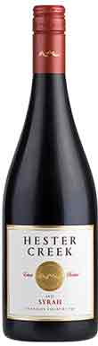 Hester Creek, Estate Bottled Syrah, Okanagan Valley, British Columbia, Canada 2022