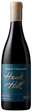 Ernest Vineyards, Hawk Hill Pinot Noir, Sonoma Coast, Sonoma County, California, USA 2022