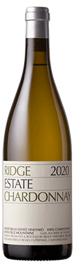 Ridge, Estate Chardonnay, Santa Cruz Mountains, California 2020