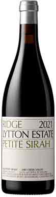 Ridge, Lytton Estate Petite Sirah,  Dry Creek Valley, Sonoma County, California, USA 2021