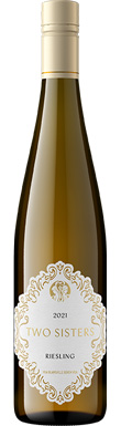 Two Sisters, Riesling, Beamsville Bench, Niagara Peninsula, Ontario, Canada 2021