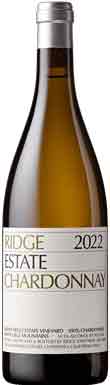 Ridge, Estate Chardonnay, Santa Cruz Mountains, California, USA 2022