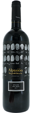 Alpasión, Grand Malbec, Uco Valley, Los Chacayes, 2017