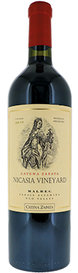 Catena Zapata, Nicasia Vineyard Malbec, Uco Valley, Paraje Altamira, 2018