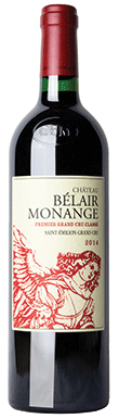 Château Bélair-Monange, St-Émilion, 1er Grand Cru Classé, Bordeaux 2014