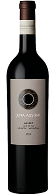 Luna Austral, Malbec, Uco Valley, Mendoza, Argentina, 2016