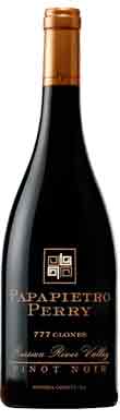 Papapietro Perry, 777 Clones Pinot Noir, Russian River Valley, Sonoma County, California, USA 2021