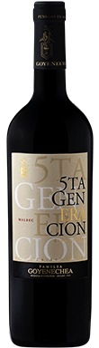 Familia Goyenechea, 5ta Generacion Malbec, Mendoza, 2015