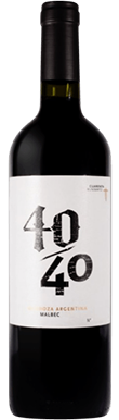 Bodega 40/40, Cuarenta Malbec, Luján de Cuyo, Mendoza, 2018