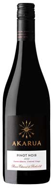 Akarua, Pinot Noir, Bannockburn, Central Otago, 2022