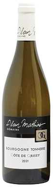 Domaine Alain Mathias, Côte de Grisey Blanc, Bourgogne Tonnerre, Burgundy 2021