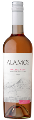 Alamos, Malbec Rosé, Uco Valley, Mendoza, Argentina, 2020