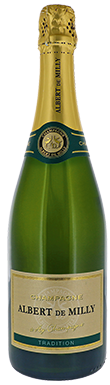 Albert De Milly, Tradition Brut, Champagne, France