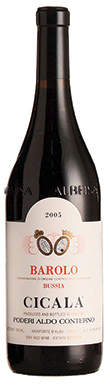 Aldo Conterno, Cicala, Barolo Bussia, Monforte d'Alba, Italy 2005