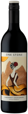 Bottle of Ancient Peaks, One Stone Cabernet Sauvignon, Paso Robles, 2021
