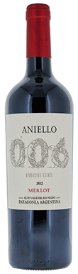 Aniello, 6 Merlot, Río Negro, Patagonia, Argentina, 2022