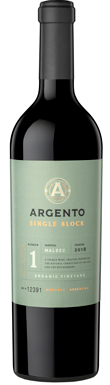 Argento, Single Block Bloque 1 Malbec, Uco Valley, Argentina 2018