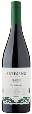 Bodega Argento, Artesano de Argento Organic Malbec, Argentina 2019