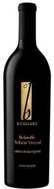 B Cellars, Beckstoffer To Kalon Cabernet Sauvignon, Oakville, Napa Valley, California, USA 2021