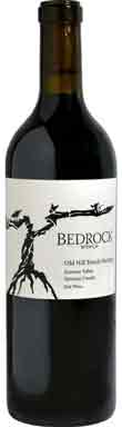 Bedrock Wine Co, Old Hill Ranch Heritage, Sonoma County, California, USA 2021