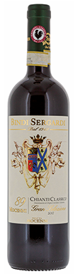 Bindi Sergardi, Mocenni 89, Chianti, Classico Gran Selezione, Tuscany, 2017