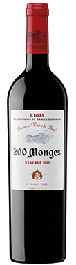 Bodegas Vinicola Real, 200 Monges Reserva, Rioja, 2011
