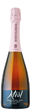 Bortolomiol, Miòl Rosé Brut, Treviso, Prosecco, Veneto, Italy 2025
