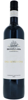 Brand's Laira, One Seven One Cabernet Sauvignon, Coonawarra, South Australia, 2016