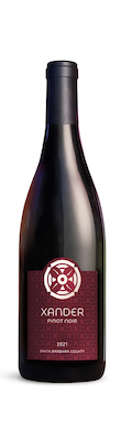 Bottle of Xander Soren Wines, Xander Pinot Noir, Santa Barbara County, 2021