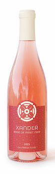 Bottle of Xander Soren Wines, Rosé of Pinot Noir, Santa Barbara County, California, 2025