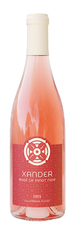 Bottle of Xander Soren Wines, Rosé of Pinot Noir, Santa Barbara County, California, 2025