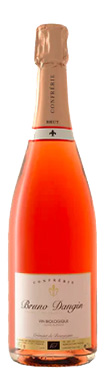 Bruno Dangin, Cuvée Rosée Extra Brut, Crémant de Bourgogne, Burgundy, 2020